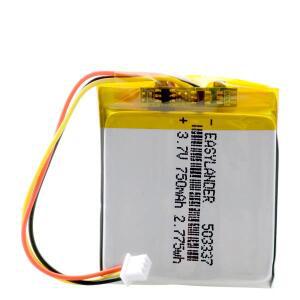 베이비 모니터 3.7V 750mAh 503337 스마트 워치 스피커용 폴리머 리튬 배터리 Angeleye Ae210 비디오 Nanny