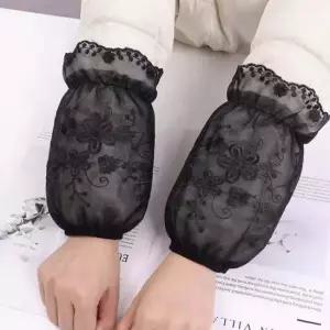 쿨토시 세련된 스타일리쉬 시스루 사무용 짧은 팔토시