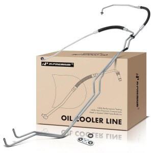 쉐보레 실버라도 1500 2016-2018 및 GMC 시에라 1500, 유콘, 유콘 XL 및 캐딜락 에스컬레이드, 에스컬레이드 ESV와 호환되는 A-프리미엄 인렛 및 아웃렛 변속기 오일 쿨러 라인 호스 어셈블리