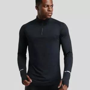 [라일리의류] Rly 겨울 트레이닝 러닝 긴팔티 롱슬리브 하프집업 상