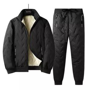 [라일리의류] Rly 2배두툼패딩솜+두툼고급융털 상하세트 남여공용 융