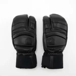 헤스트라 남성 스키 검정 삼지 장갑 겨울 스포츠 XL BNA