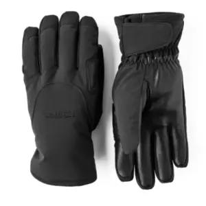 헤스트라 블랙 스키 보드 여성 가죽 장갑 방한 XS BNA