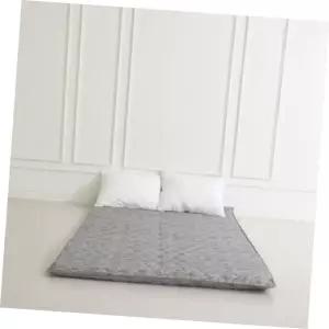더크린 바닥요매트 싱글1인용(요커버/요솜) 그레이