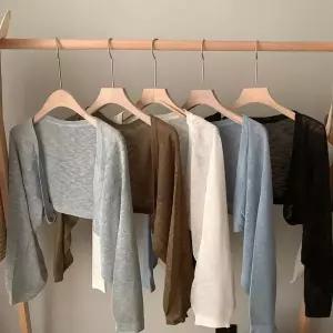 미니 블레로 가디건 여름 아우터 피부보호 민소매코디 pVA5+9gKV