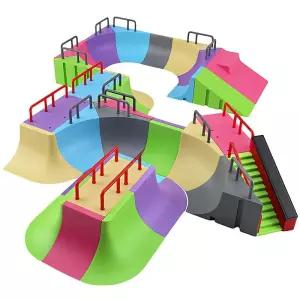 핑거보드 트랙 장애물 손가락보드 스케이트 연습 훈련