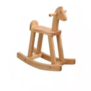 흔들말 의자 원목 장남감말 흔들의자 통나무 선물 북유럽 카페의자 목마