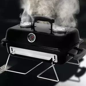[꾸버스] 바베큐그릴 블랙 스모킹셰프 직화구이 훈제-WFI26HQ