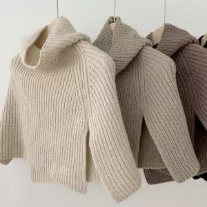 니트 터틀넥 어깨 숄 망토 목토시 어깨숄 니트케이프 여성케이프 넥워머