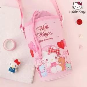 (색상 물통주머니 헬로키티 큐티물병파우치(핑크 SHK0071))물통주머니 큐티물병파우치물병가방물통가방물