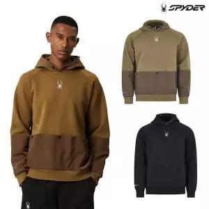 [백화점 정품] 스파이더 남성 TEAM VENOM 아웃 포켓 후드 티셔츠 SPJPCNHD302M