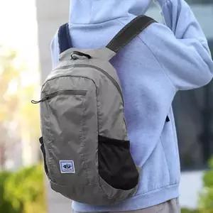 접이식 등산 가방 경량 휴대용 백팩 초경량 등산 가방 소형 방수 컴팩트 여행용 나들이 활동 미니 수납