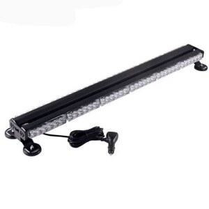 차량용 경광등 LED 부착식 라이트 조명 90cm 싸이키 경고등 자석