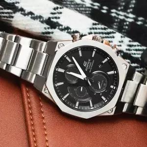 [카시오]예얄오크 남성 슬림 빈티지 메탈 손목시계 터프솔라 카시오 에디피스 시계