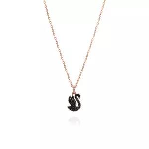 [스와로브스키]5678046 Swan 스완 블랙 스몰 목걸이