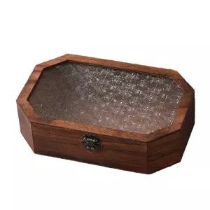 빈티지 엔틱 귀걸이 보석함 우드 반지 주얼리 케이스 원목 보관함 정리함 악세사리