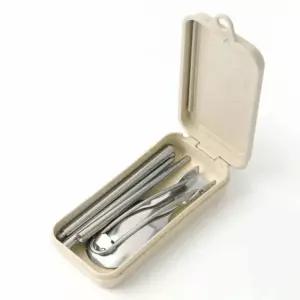 캠핑스푼세트 캠핑수저세트 캠핑식기 2인 캠핑식기세트 수저세트 접이식 캠핑젓가락