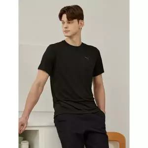 [하프클럽/]슬럽드라이 베이직 반팔 티셔츠 남녀 4컬러 택1_N