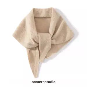 몽골 캐시미어 100 오가닉 스카프 픽셀러 케이블 선물용 쁘띠 고욜 남여공용 삼각