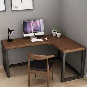 원목 L자형 책상 테이블 엘자 서재 코너 ㄴ자형 공부 ㄱ자형 데스크