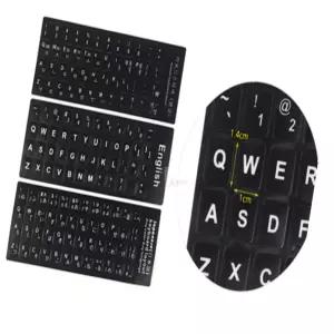 정군디자인 키보드 스티커 1장 한글 영어 일본어 키보드자판스티커