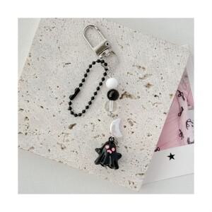 문라이트 고스트 키링 할로윈 스트랩 유령 폰꾸 백꾸 에어팟 핸드폰줄 y2k