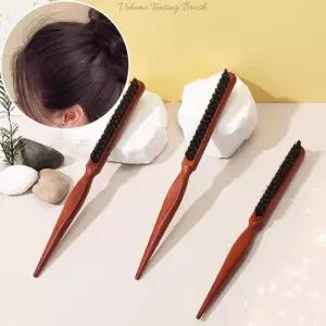 뿌리볼륨 스타일링 꼬리빗 브러쉬 빗 정수리 볼륨업 잔머리정리 올림머리