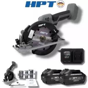 HPT 충전원형톱20V MA20-MS114 마끼다 호환 4.0ah 배터리2개 충전기 풀세트