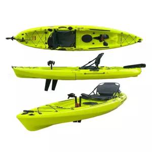 분리형 모듈형 페달 1인용 2인승 낚시용 플라스틱 고무 보트 수상레저 물놀이 소형 배