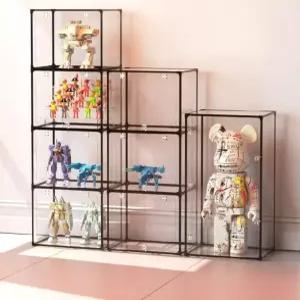 피규어 블라인드 박스 장식 진열장 70 수납 투명 40 아크릴 20