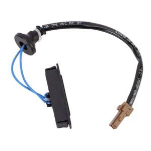 트렁크 리드 스위치, 검은색 ABS 자동차 데크 오픈 스위치 교체용 25380ED000 인피니티용, 알티마용, 베르사용, 무라노용