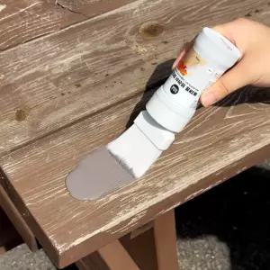 목재용 브러쉬 일체형 페인트 DIY 목재코팅 가구리폼