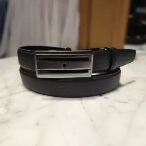 [레노마자동벨트]RQSBE1-504BK 블랙 천연소가죽100 롱사이즈 자동벨트[폭3cm 길이130cm내외 [최대43인치용]