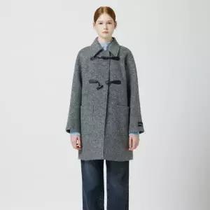 [롯데백화점]씨씨콜렉트 헤어리 토글 장식 하프 코트 C254MSG021