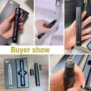 코털 정리기 면도기 남성용 콧구멍 제거기 깍기 제모 수염 방수 클리너 충전식 트리머 남녀공용 클리퍼