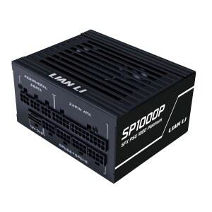 12V-2x6 커넥터를 갖춘 리안 리 SP 플래티넘 1000W SFX 폼 팩터 전원 공급 장치 - ATX 3.1 및 PCIE 5.1 준수 저소음 완전 모듈식 105 C 커패시터 10년 보증 검은색(SP1000P.B)