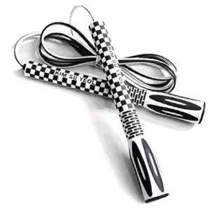 발목 와이어 줄없는줄넘기 줄넘기 K-111 검정-WFIJ3Y7