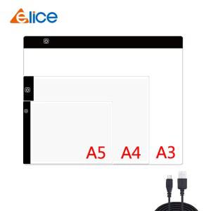 A3 A4 A5 LED 트레이싱 라이트 패드 USB 드로잉 복사 보드 스케치