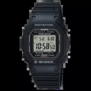 (G-SHOCK) 지샥 스퀘어라인 멀티밴드6 터프솔라 블랙 전자 시계 GW-5000U-1JF