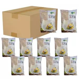 부광 콩가루 850g X 10봉 (1박스) 대용량 복만네 뚜레반 콩국수용 콩가루