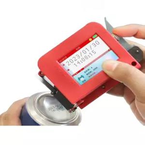 생산일자 비닐포장 캔 날짜입력 입력기 라벨바코드 식품 유통기한 미니분사기 생산품 인쇄분사기