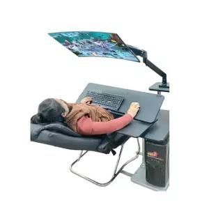 침대형 각도조절 컴퓨터책상 테이블 리클라이너