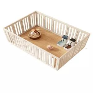 실내 케이지 가림막 울타리 휀스 펜스 철장 강아지 반려견용 강아지울타리 사육 접이식