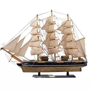장식 목재 모형배 서재 완제품 범선 인테리어 사무실