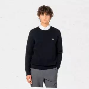 라코스테 LACOSTE (남성코튼 크루넥 스웨터AH661E-55N-166-KR217 366085