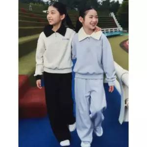 탑텐키즈 25년 FW 여아) 밸런스 스웨터라이크 와이드 스웨트팬츠MKF4PT2402