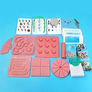 복강경 시뮬레이션 훈련 모듈 실리콘 패드 포함 봉합 도구 세트 교육 및 의료