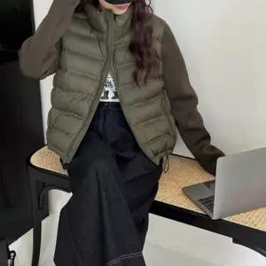 [라일리여성의류] Rly 여성 4컬러 편한 아웃도어 패딩 집업 일체형 점