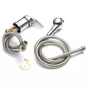 127cm 미용실 샴푸 그릇 싱크대 냉온수 수도꼭지 스프레이 호스 교체