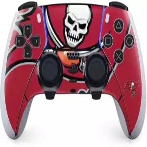 PS5 듀얼센스 엣지 프로 컨트롤러와 호환되는 스키닛 데칼 게이밍 스킨 공식 라이선스 NFL 탬파베이